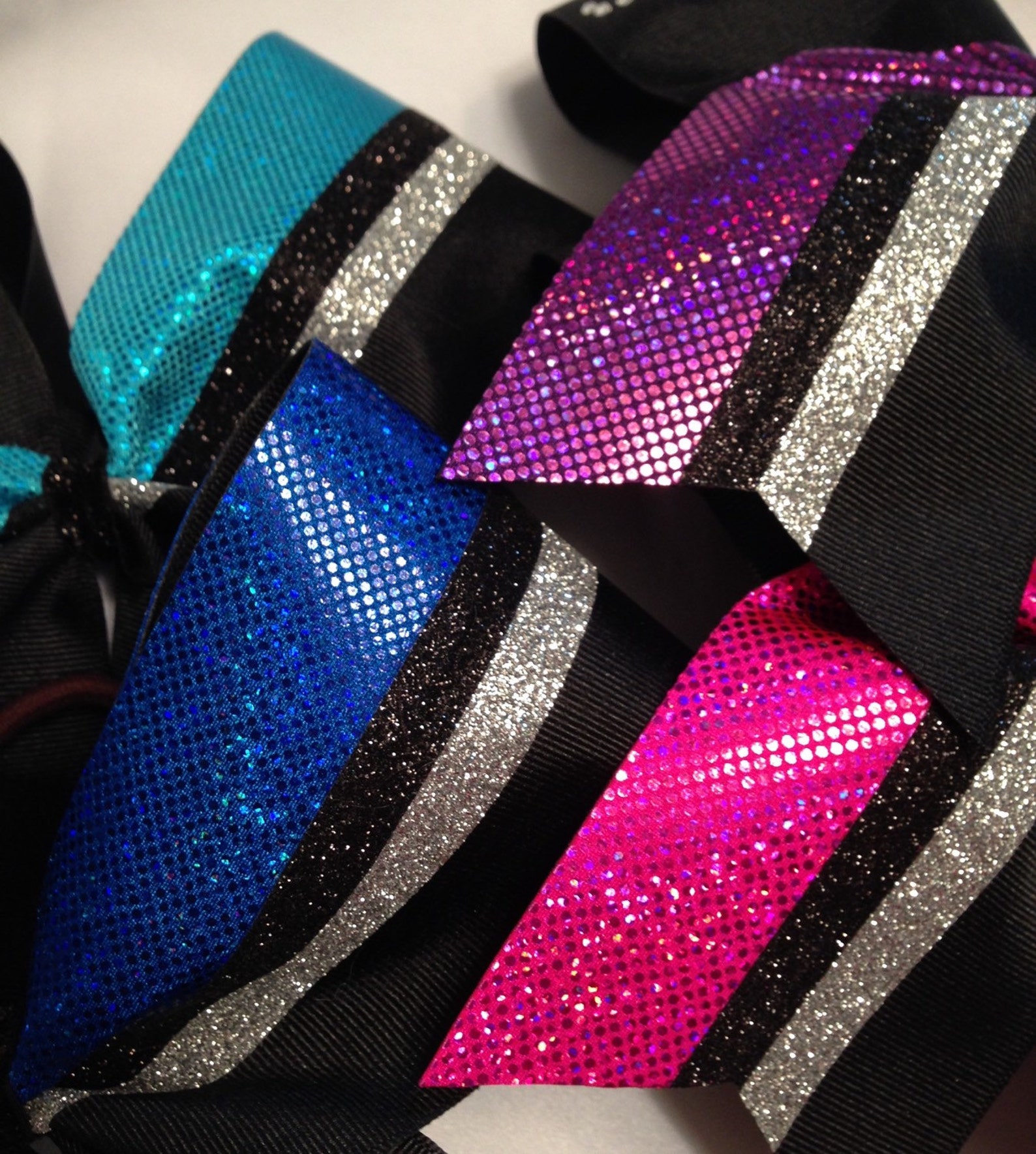 Cheer bow Rhinestone personalized cheer bow fabric choose Etsy