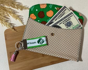 Cookie Theme Cash Bank Bag & Key Fob: Scout Leader Gift