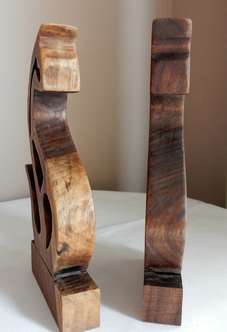 Royal twin cats from Indiana Black Walnut hardwood image 4