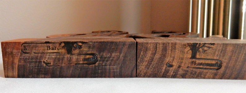 Royal twin cats from Indiana Black Walnut hardwood image 6
