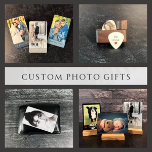 Personalized Photo Guitar Picks for Husband, Musician Photo Gift, Unique Pet Photo Gift for Boyfriend, Anniversary Gift for Him, Guitar Gift image 10