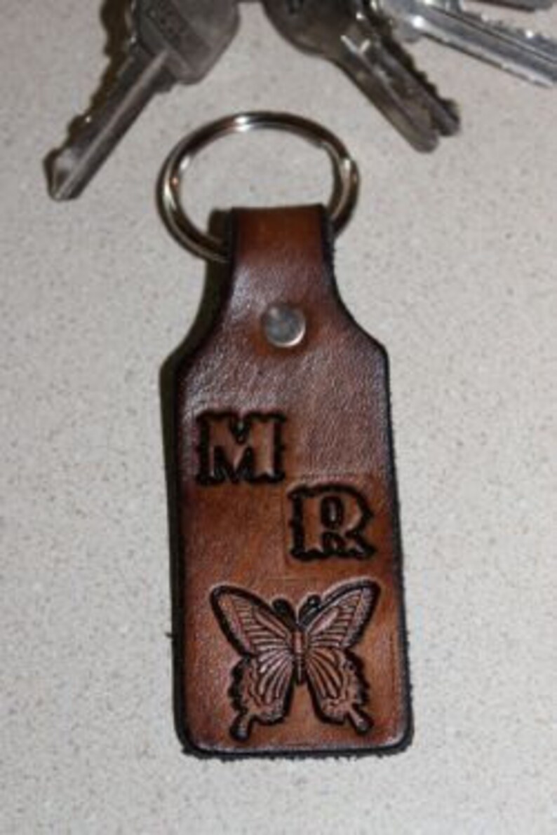 Leather Key Chain Blanks Dye Cut Supplies Real Profit Maker Etsy