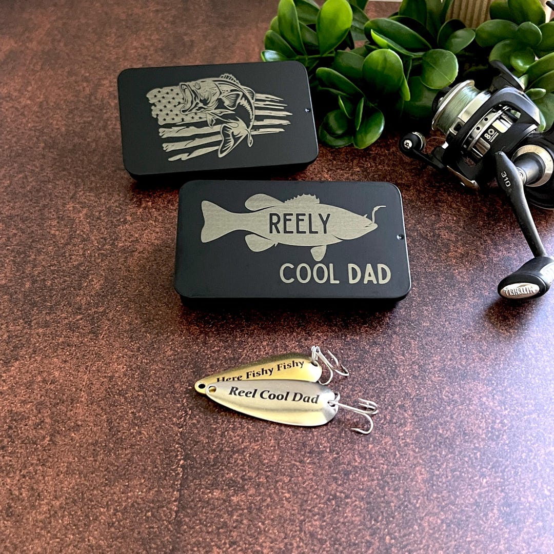 Custom Engraved Fishing Lures: Personalized Gift for Dad Husband ...