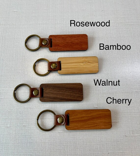 Wood Keychain Blanks, Keychain Blank Wood, Keychain Blank for