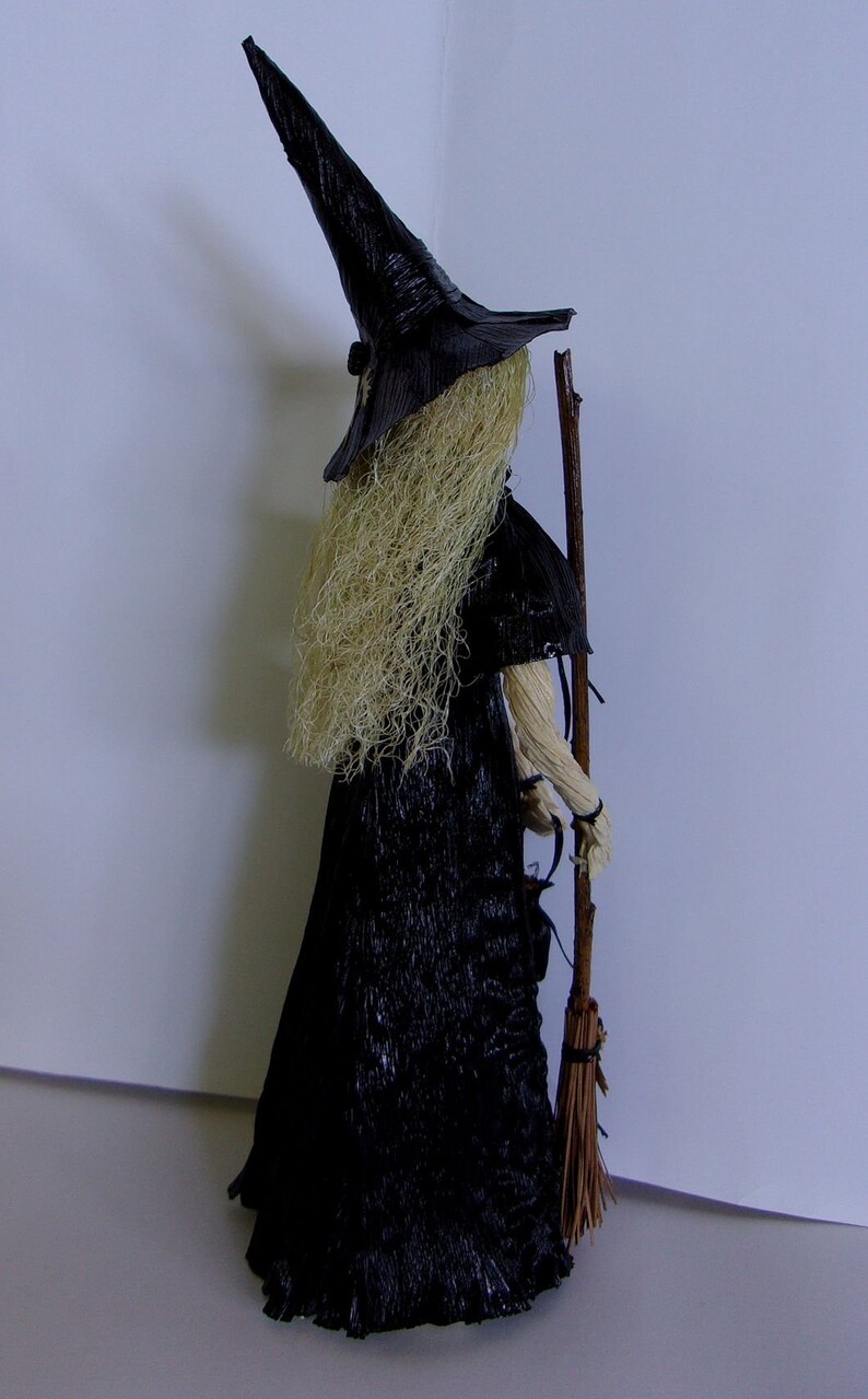 corn husk witch dolls