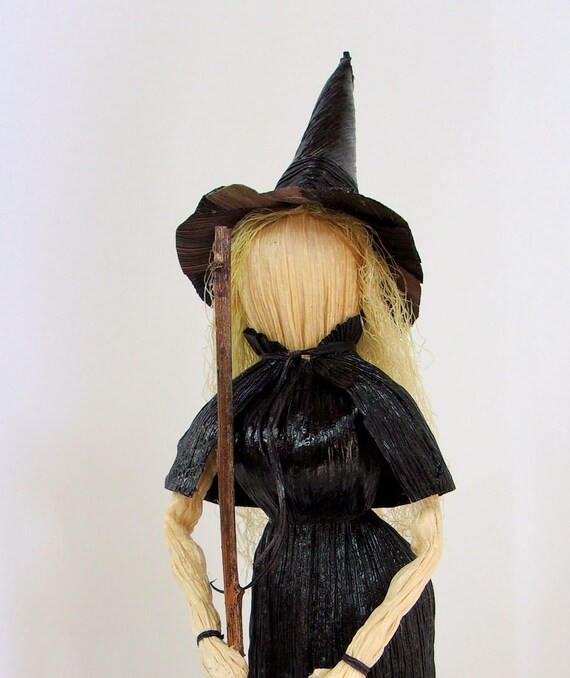 corn husk witch dolls