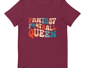 Camiseta unisex Fantasy Football Queen