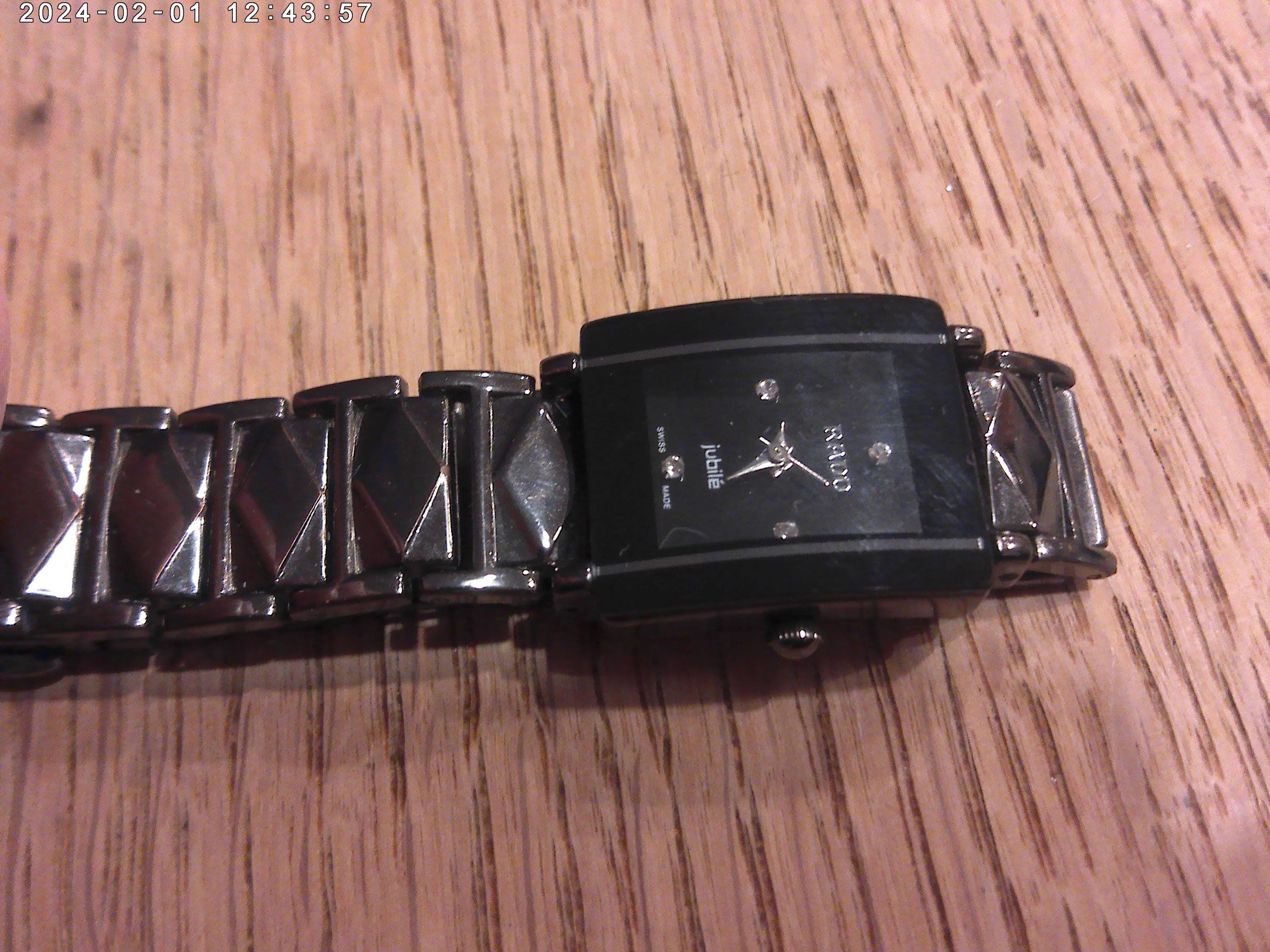 Rado Jubile Four Diamond Black Tone Wrist Watch Swiss Made - Etsy