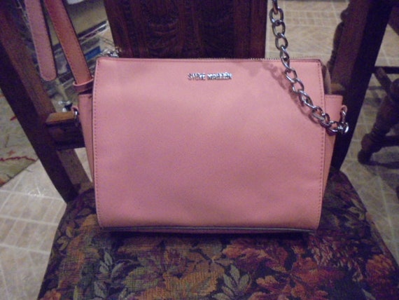 Steve Madden Pink Small Chain Crossbody Strap Handbag Etsy