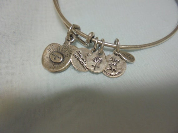 Alex and Ani Sterling Silver /Silver tone Charm  … - image 3
