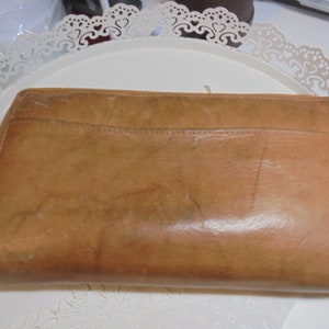 Cartera vintage para hombre en color tostado de Paul & Taylor