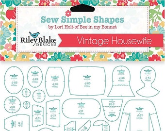 Vintage Housewife Sew Shapes 43 Templates Lori Holt Bee In My Bonnet