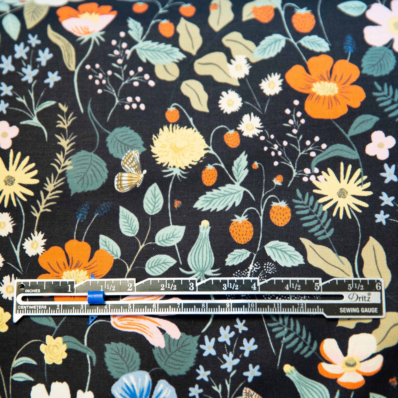 Rifle Paper Co. for Cotton and Steel 100 Cotton Fabric Etsy.de