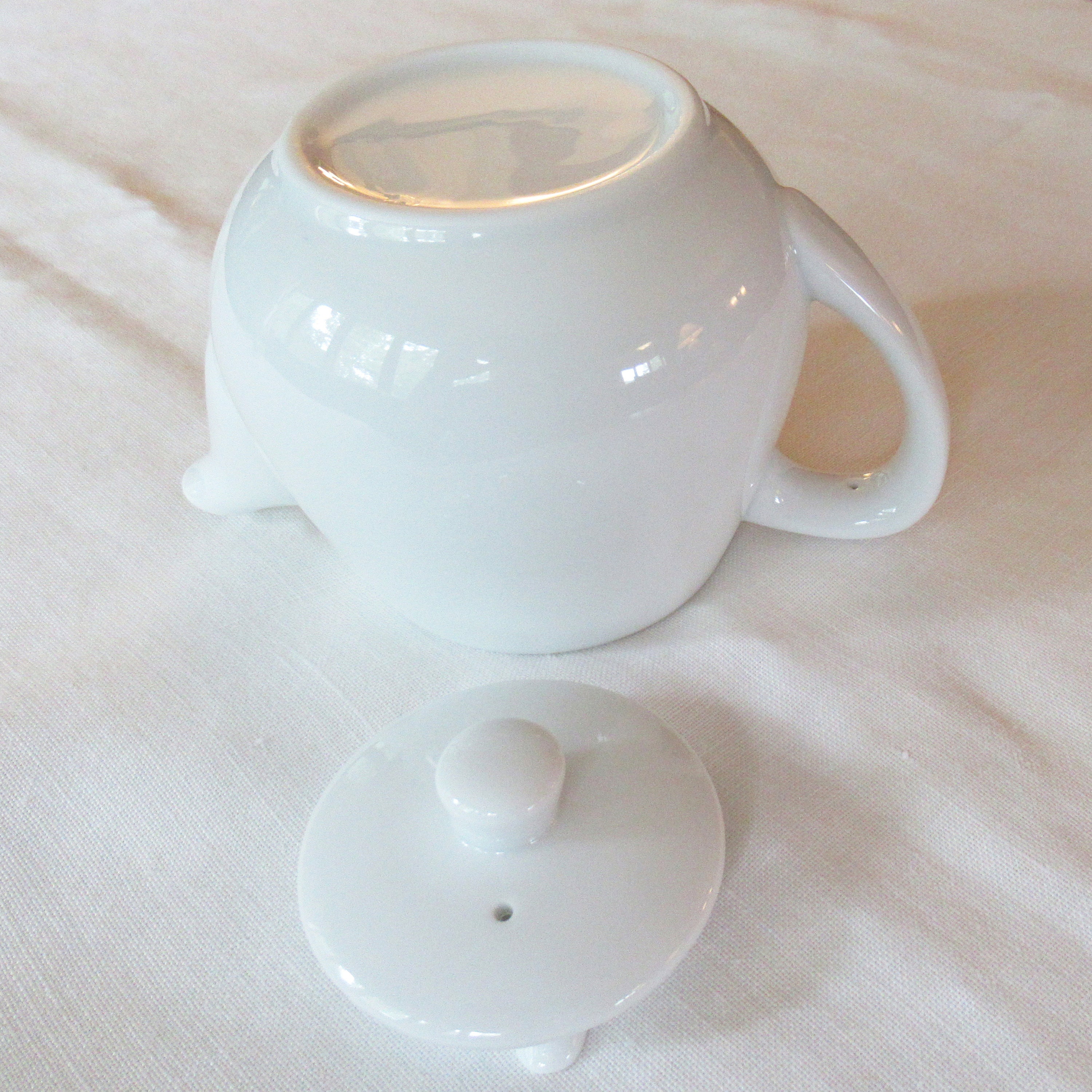 Single Serve Teapot in Fine Porcelain Etsy