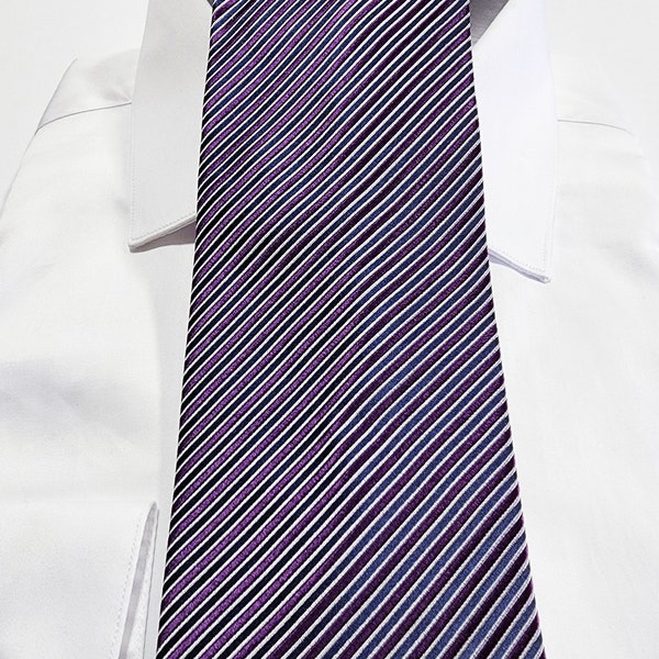 sparkly purple tie