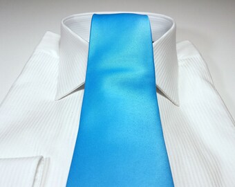 malibu blue vest and tie