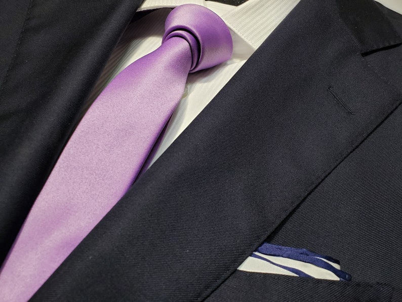 Tie in Tahiti Light Purple 2 or 3 inch wide