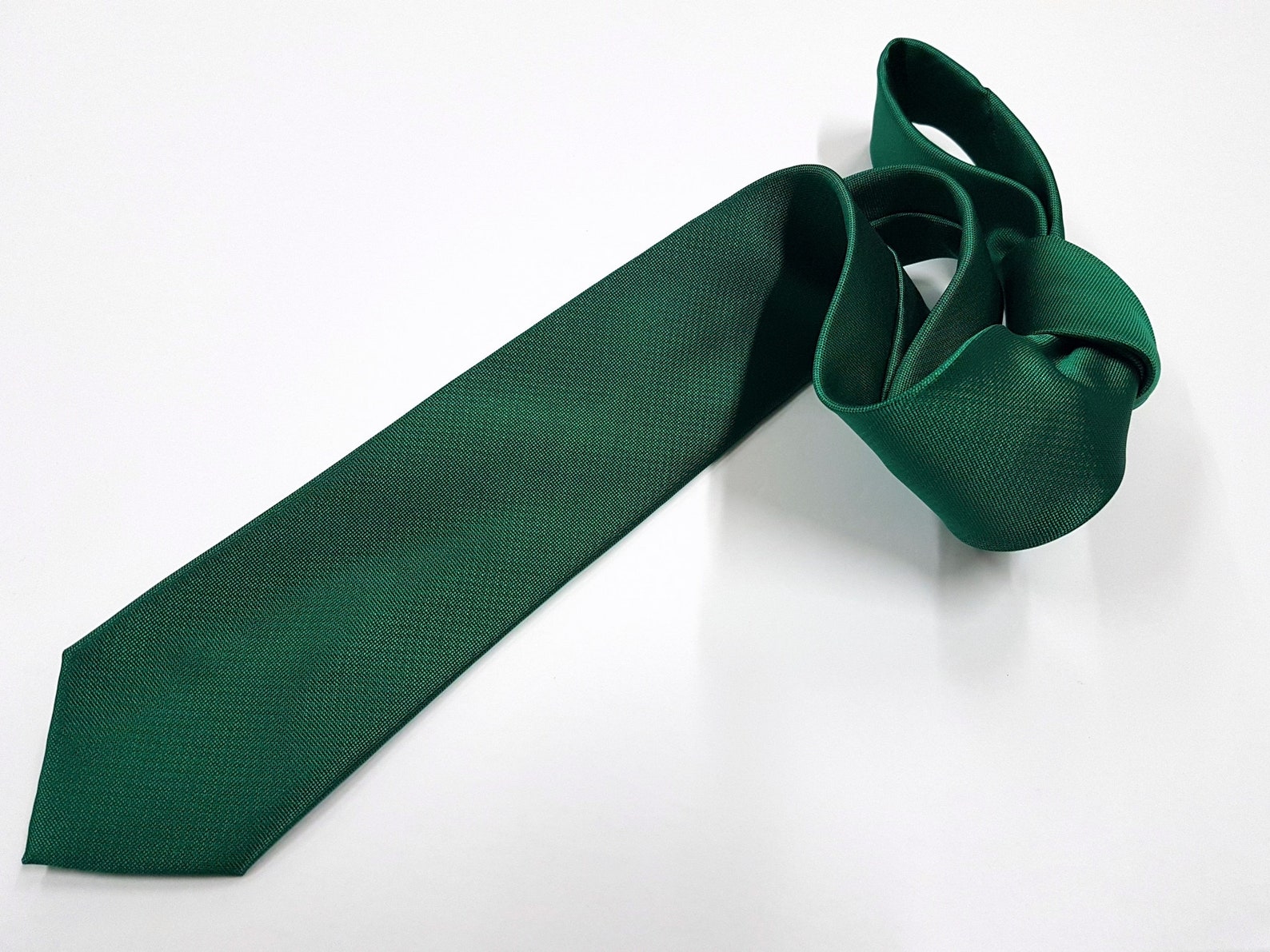 Emerald Green Tie in Solid Tonal pocket Square & Bow Tie Etsy