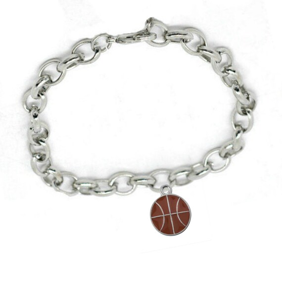 Basketbal Bracelet Gift for Basketball Player Basketball | Etsy