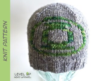 Space Corps Ranger reversible beanie KNITTING PATTERN || Child, Adult || Instant Download