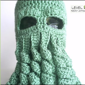 Cthulhu hat CROCHET PATTERN || 3 sizes || Instant Download