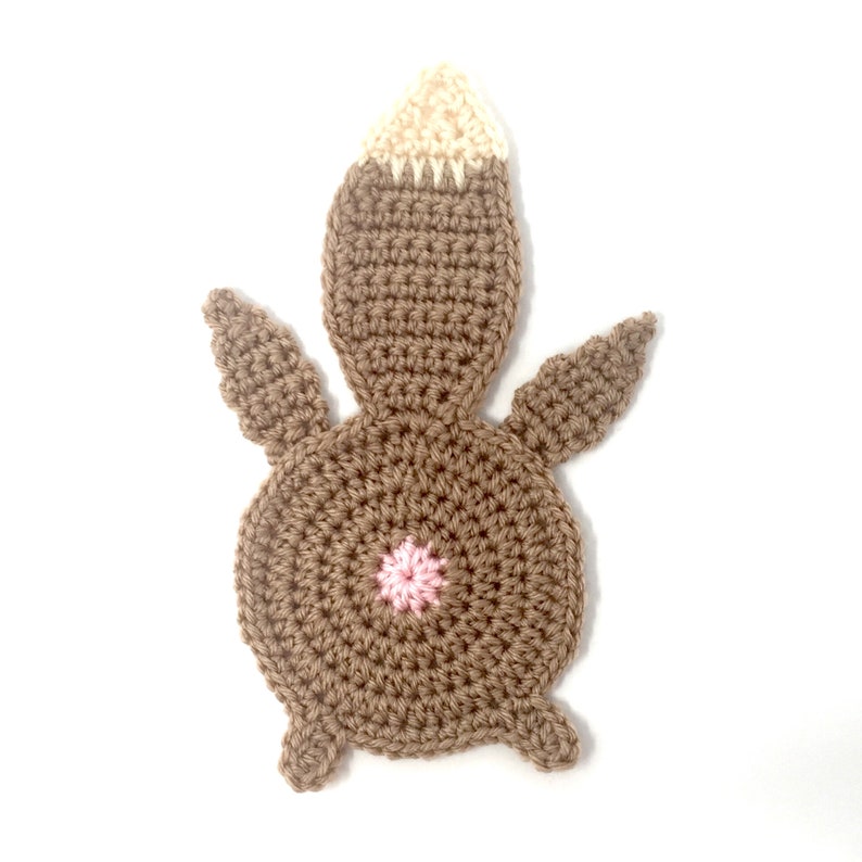 Pokébutt coasters, Eeveelution set, CROCHET PATTERN Instant Download image 4