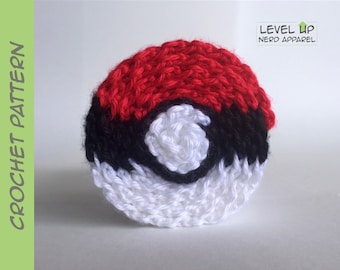 Pokésphere scarf CROCHET PATTERN || Instant Download