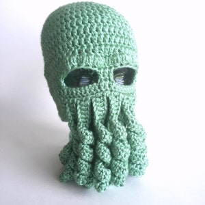 Cthulhu hat CROCHET PATTERN 3 sizes Instant Download image 3