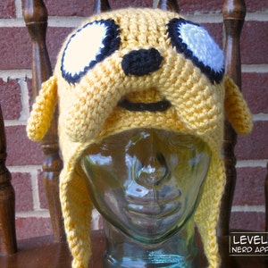 Stretchy Dog earflap hat CROCHET PATTERN || 3 sizes || || Instant Download