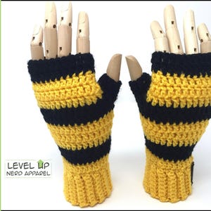Magical School mitts CROCHET PATTERN || 6 sizes || Instant Download