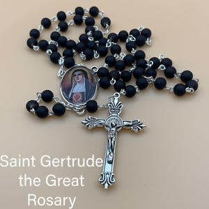 Saint Gertrude the Great Rosary for Release of the Souls in Purgatory