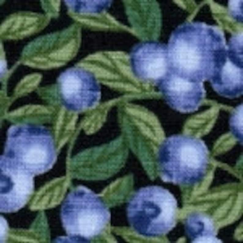 Blueberry Placemats ... Flips to black for Halloween and BB Flips to Cranberry Maine Made 10.75 each.. we are out til FALL of 2024 image 2