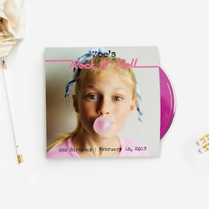 Custom Printed CD Sleeves + CDs, Full Color Double Side Printed CD Cases + Custom Printed CDs, Album Covers, Unique Wedding & Party Favors