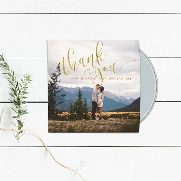 Custom Printed CD Sleeves and CDs, Full Color Double Side Printed CD Cases + Custom Printed CDs, Album Covers, CD Save the Dates