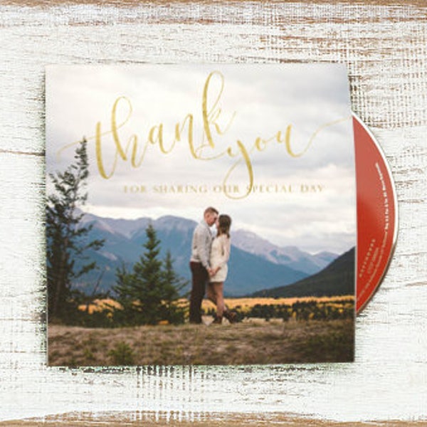 Custom Printed CD Sleeves + CDs, Full Color Double Side Printed CD Cases + Custom Printed CDs, Album Covers, Unique Wedding & Party Favors