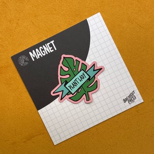 Plant Lady Magnet, Monstera, Plant Collector