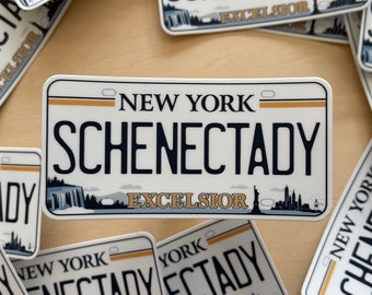 Schenectady Vinyl Sticker