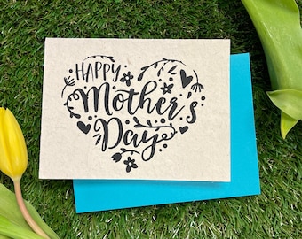 Plantable Mothers Day Greeting Card, For Mom, For Nana, For Grandma