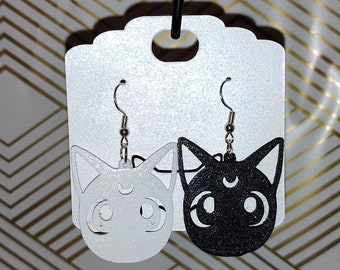 Pendientes de gato de Sailor Moon