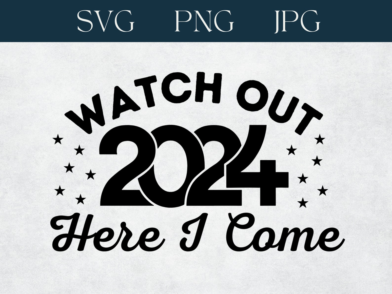 2025 SVG, New Year 2025 Svg, Happy New Year PNG, Happy New Year JPG