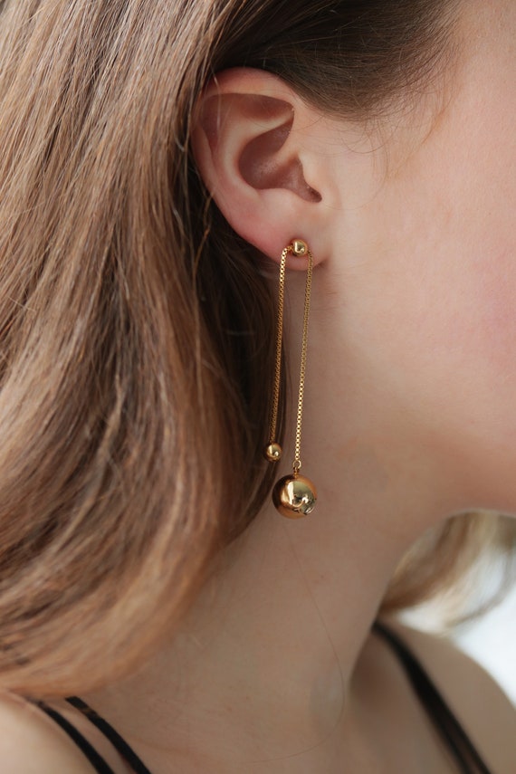 Gold Star Tassel Statement Earrings – Pineal Vision Jewelry