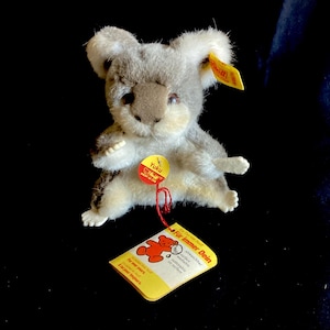 German Steiff Yuku Koala Bear 4 1/2 Inches Vintage 1980s