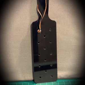 Beautifully Crafted Lexan Polycarbonate Spanking Paddle