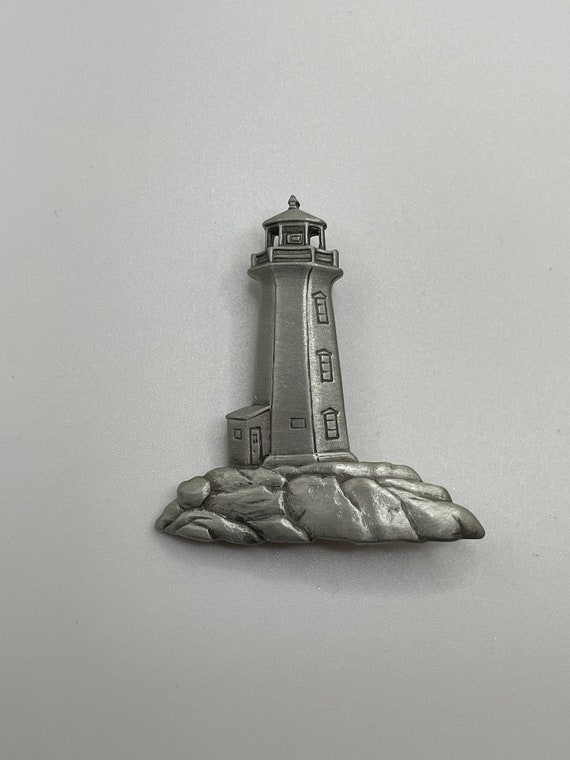 Metal Enamel Pin Badge Brooch Light House Lighthouse Keeper Tower Lamp Coast Sea Metal Enamel Pin Badge Brooch Light House Lighthouse Keeper Tower Lamp Coast Sea