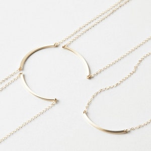 Necklace Set to Share, Sisters Necklaces, Mother Daughter Necklaces, BFF Necklace, Set of 2, 3, 4 | 14k Gold Fill, Sterling Silver | LN190