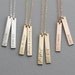 see more listings in the Bar & Tag Necklaces section