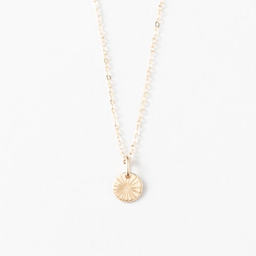 Starburst Necklace Dainty Star Necklace 