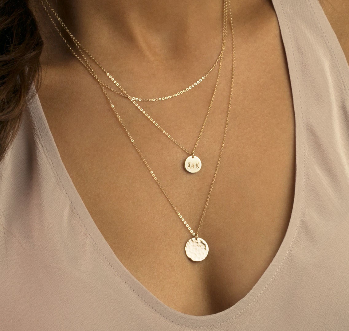 Build a 3 piece layered necklace set – Champagne on a Wednesday