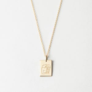 New Mom Necklace, Motherhood Necklace, Mama Pendant Necklace, Mother's Day Jewelry Gift | 14k Gold Fill, Sterling Silver image 5