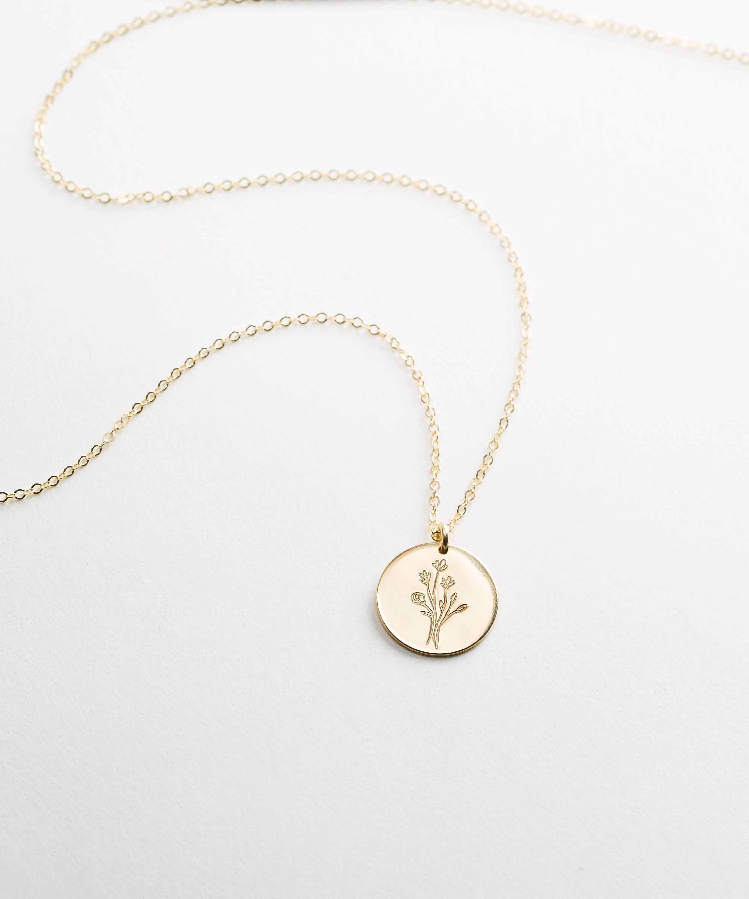 Thoughtful Jewelry Gift for Her Wildflowers, Floral Bouquet Necklace